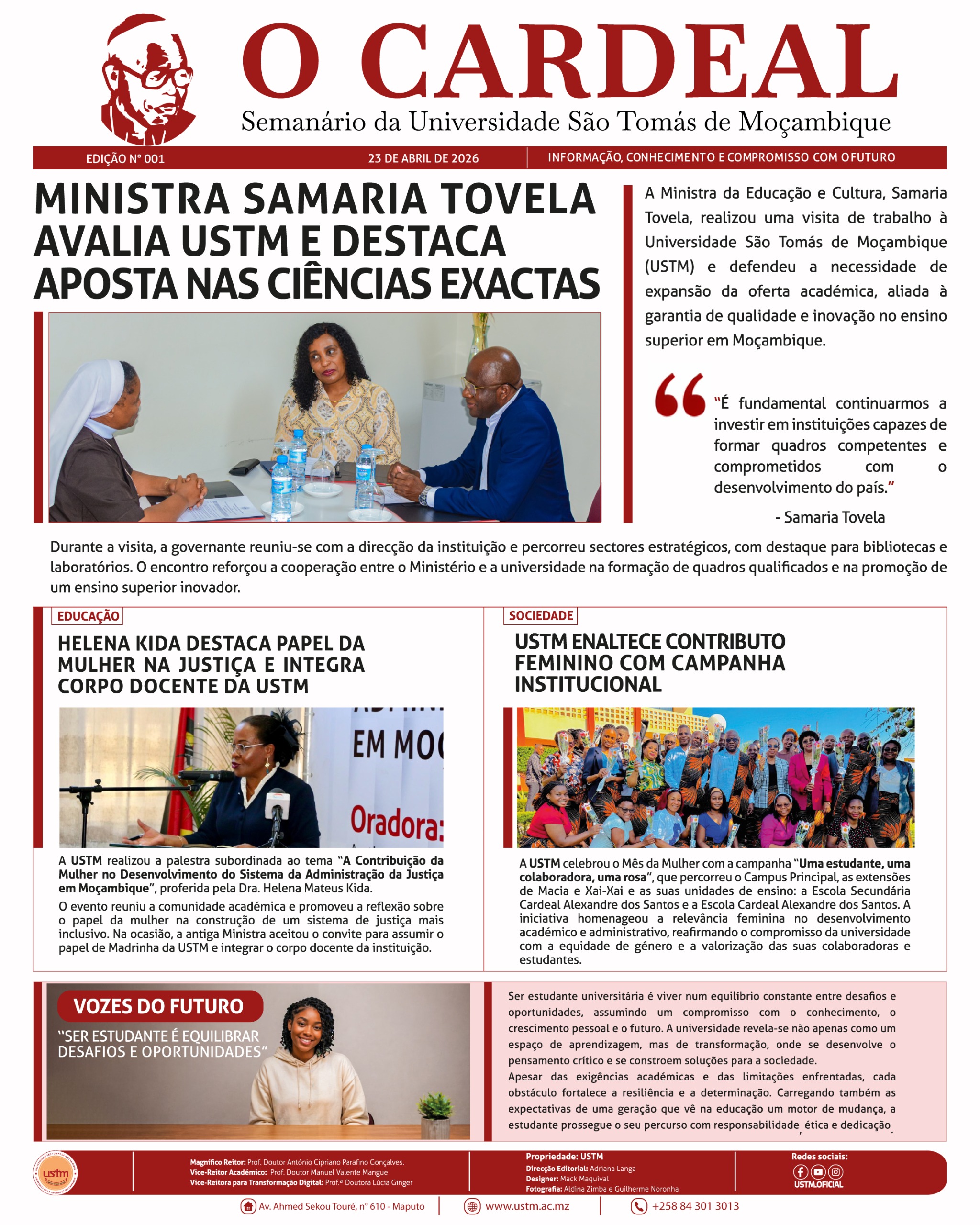 USTM eleva a comunicação institucional com o lançamento de 