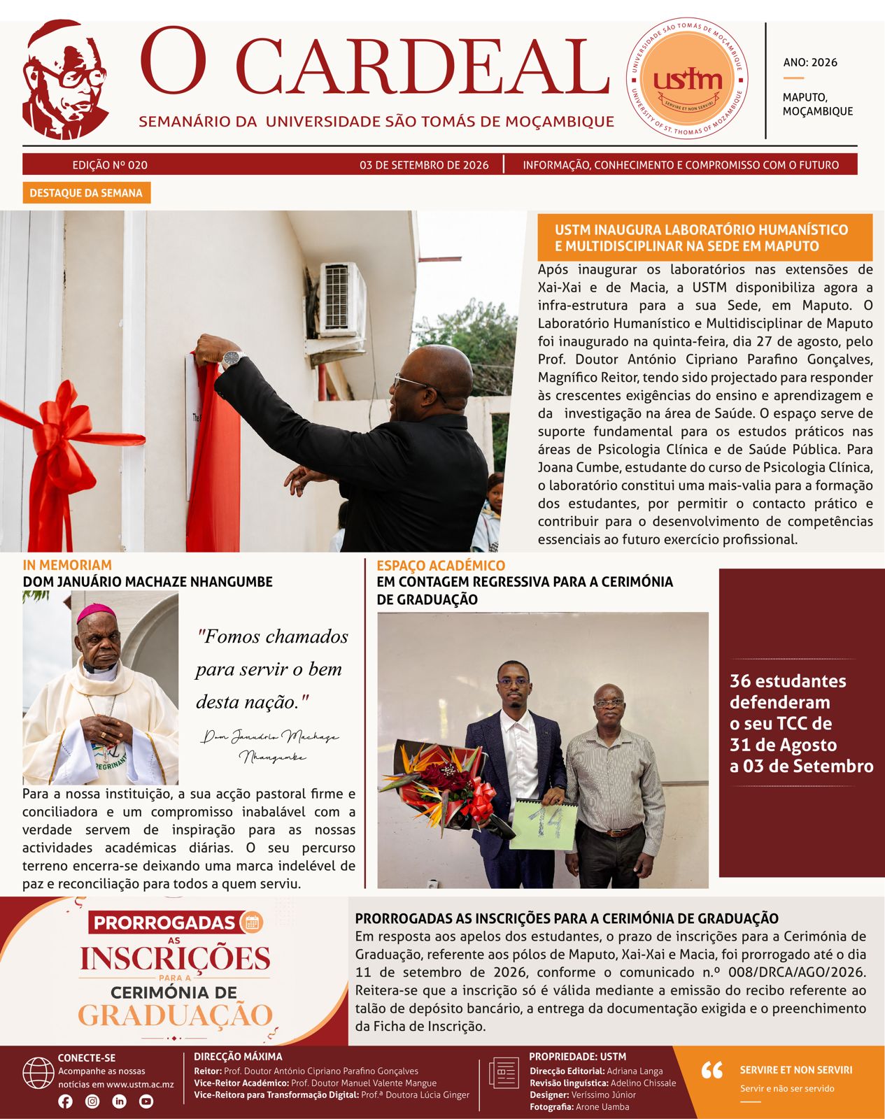 Já está disponível a Vigésima edição de 