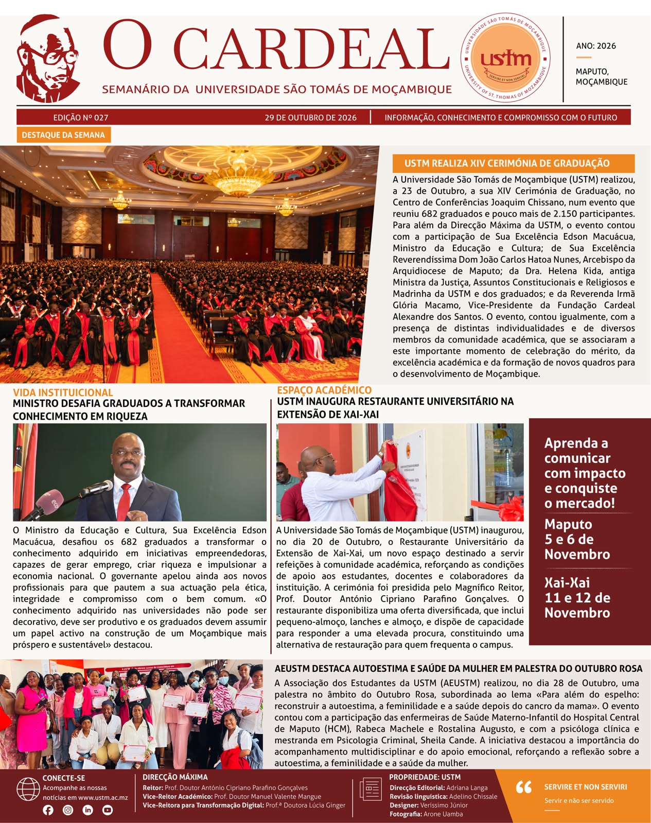 Já está disponível a Vigésima Sétima edição de 